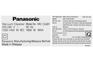 Máy hút bụi dạng hộp Panasonic MC-CL601AN49