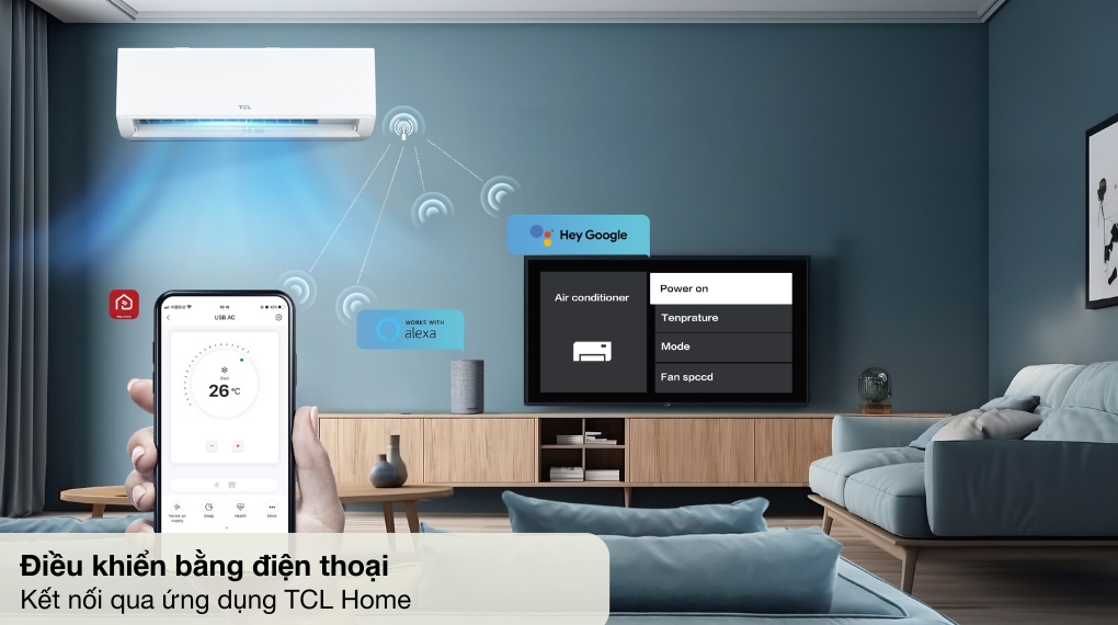Máy lạnh TCL Inverter 1.5 HP TBIP-13CSD/TPHI - Tiện ích