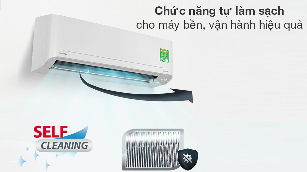 Máy lạnh Toshiba Inverter 2 HP RAS-H18S4KCV2G-V - Tiện ích