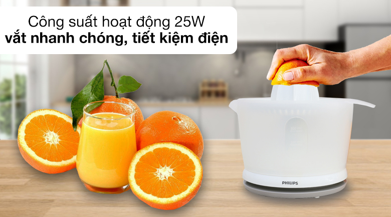Máy vắt cam Philips HR2738 25 W - Công suất