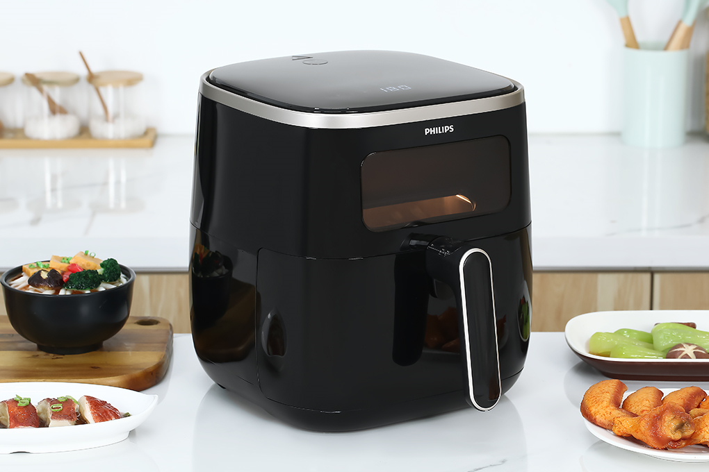 Nồi chiên không dầu Philips HD9257/80 5.6 lít - Dung tích, công suất