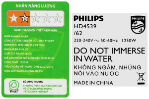 Nồi cơm cao tần Philips 1.5 lít HD4539/62