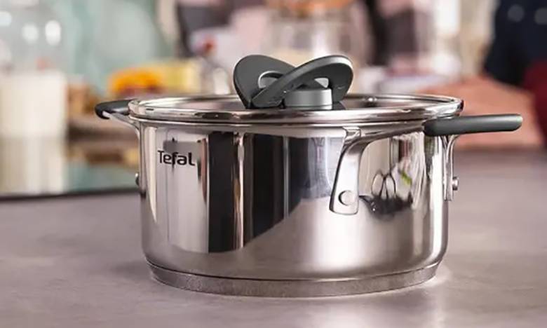 Nồi Inox Tefal Optispace 28cm G7374604 - Phù hợp với mọi loại bếp