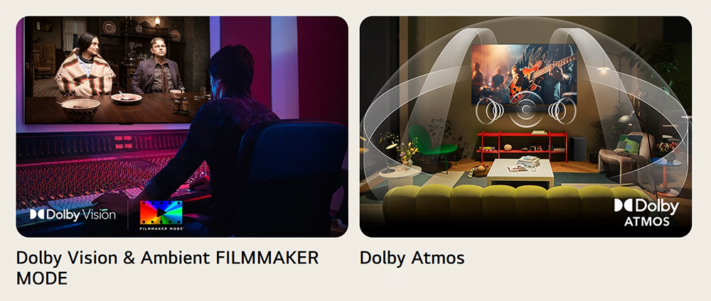 Filmmaker Mode, Dolby Vision và Dolby Atmos Tivi LG OLED evo OLED55C5PSA
