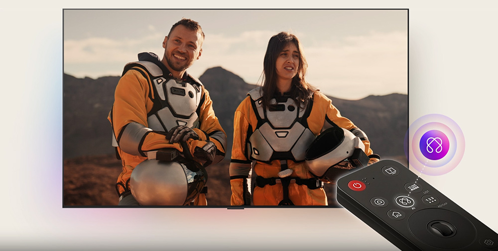 Tivi LG OLED evo AI 4K 83 Inch OLED83C5PSA đi kèm Magic Remote