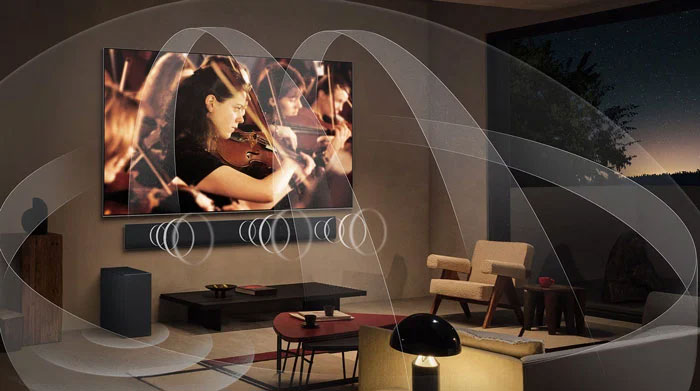 Smart Tivi AI Evo OLED 4K 97 inch LG OLED97G5PSA còn sở hữu rất nhiều công nghệ âm thanh hiện đại