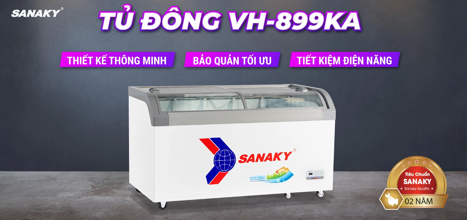 Tủ Đông Sanaky VH-899KA