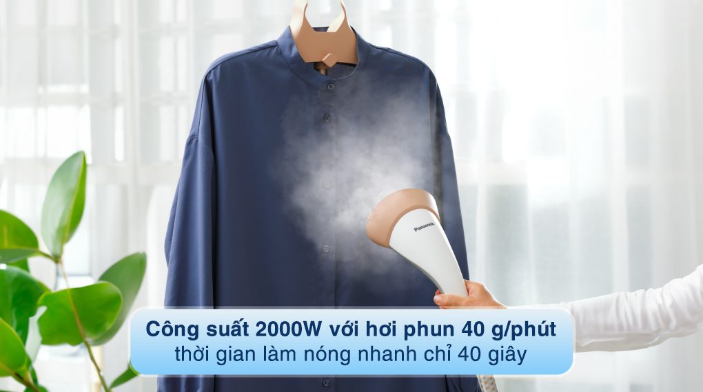 Bàn ủi hơi nước đứng Panasonic NI-GSG060WRA 1680 - 2000W - Công suất
