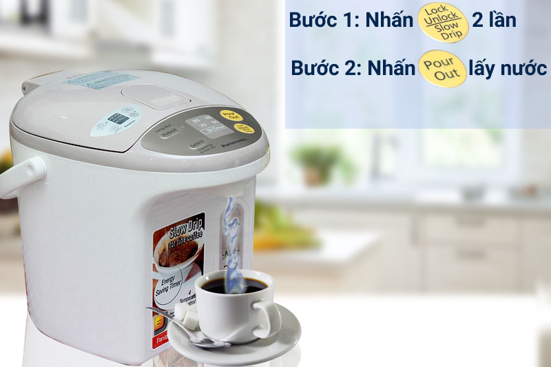 Bình thủy điện Panasonic NC-EG2200CSY 2.2 lít