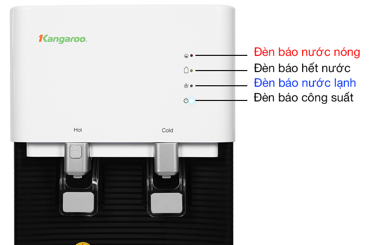 Đèn báo - Cây nước nóng lạnh Kangaroo KG49A3