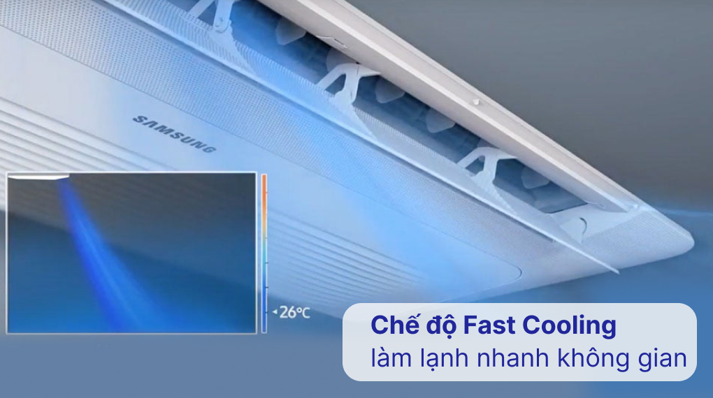 Máy lạnh âm trần 1 hướng Samsung Inverter 1.5 HP AC035TN1DKC/EA - Công nghệ làm lạnh