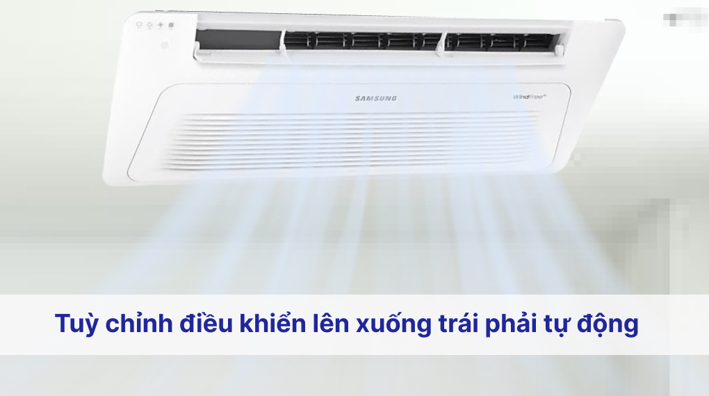 Máy lạnh âm trần 1 hướng Samsung Inverter 1.5 HP AC035TN1DKC/EA - Cơ chế thổi gió