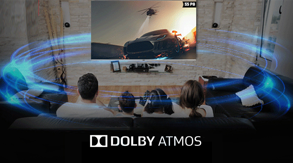 Google Tivi QLED Aqua 4K 43 inch AQT43S800UX - Công nghệ âm thanh