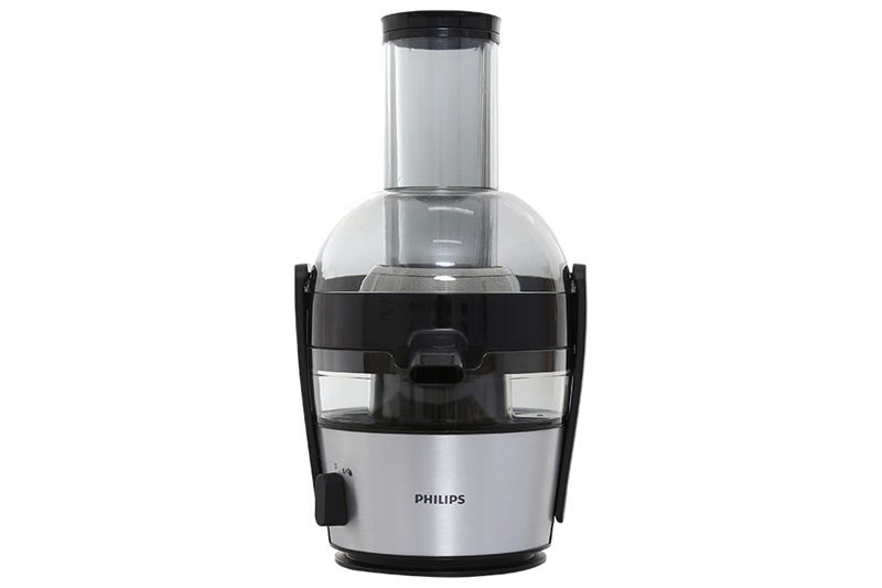 Ống tiếp nguyên liệu lớn dễ ép thực phẩm - Máy ép trái cây Philips HR1863