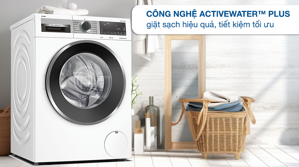 Máy giặt Bosch 10 kg WGG254A0SG - Công nghệ giặt đặc biệt