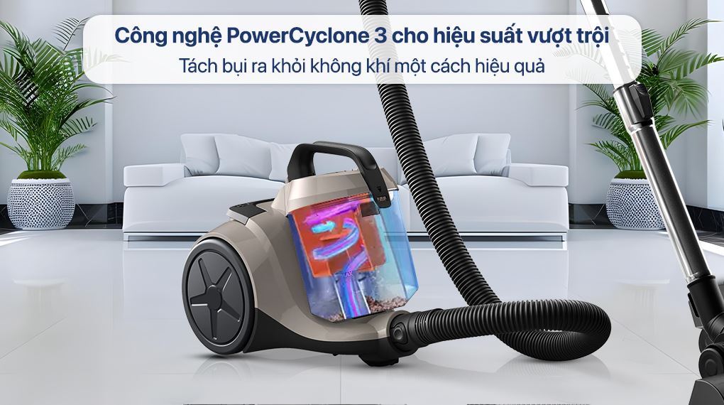 Máy hút bụi dạng hộp Philips XB1012/10 - Công nghệ