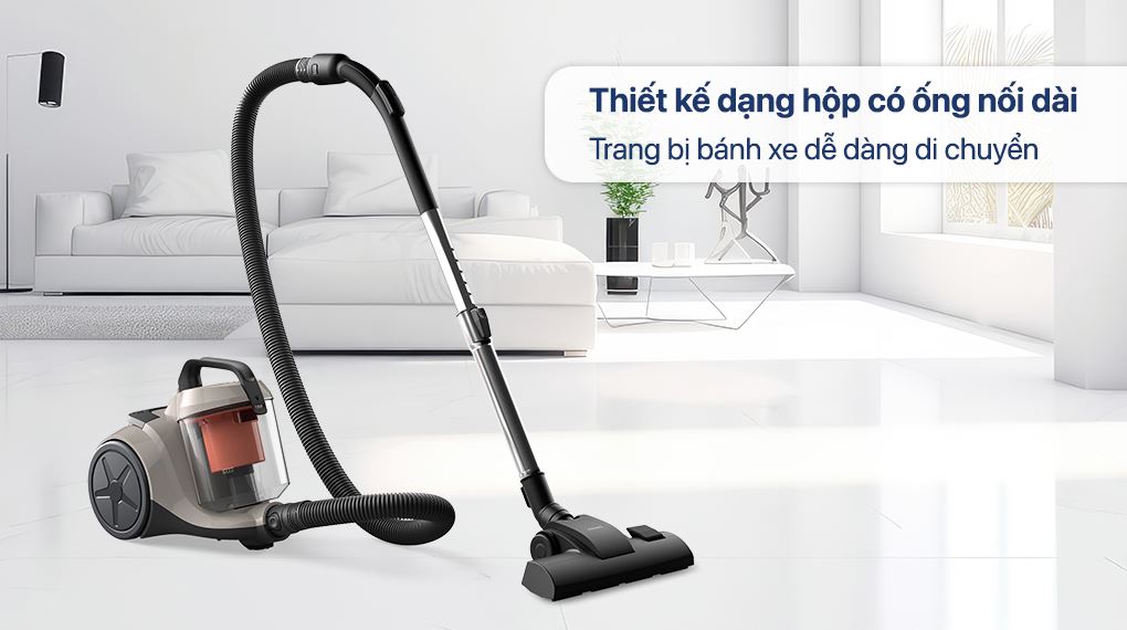 Máy hút bụi dạng hộp Philips XB1012/10 - Thiết kế