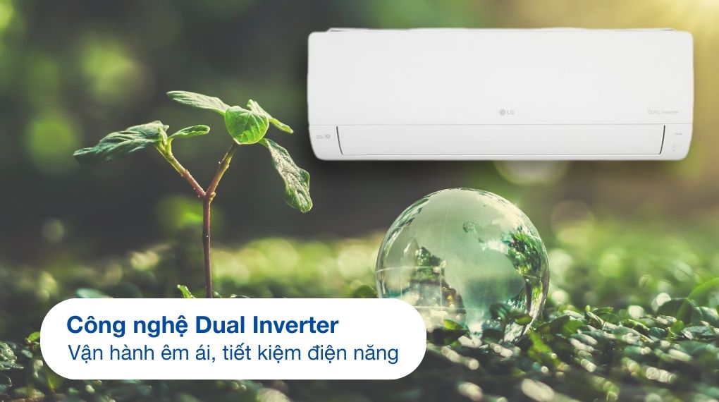 Máy lạnh LG Inverter 1.5 HP IEC12M1 - Công nghệ tiết kiệm điện
