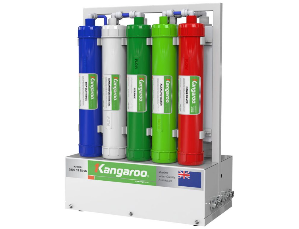  Máy lọc nước Kangaroo KGHP66 trang bị hệ thống cút nối nhanh