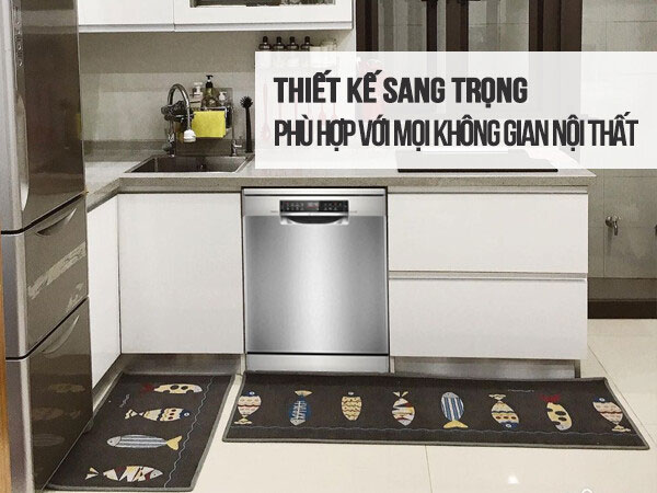 Bosch SMS6ZCI16E serie 6 sở hữu thiết kế hiện đại với màu sắc trang nhã, sang trọng