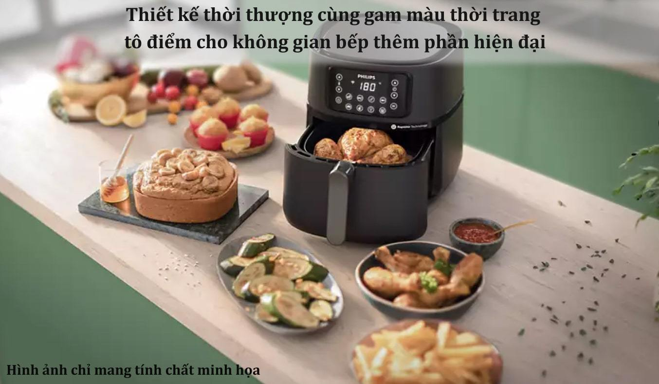 Nồi chiên không dầu Philips 7.2 lít HD9285/90