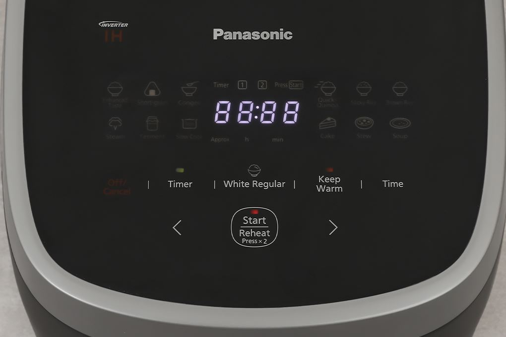 Nồi cơm cao tần Panasonic 1.5 lít SR-HN151KRA - Bảng điều khiển