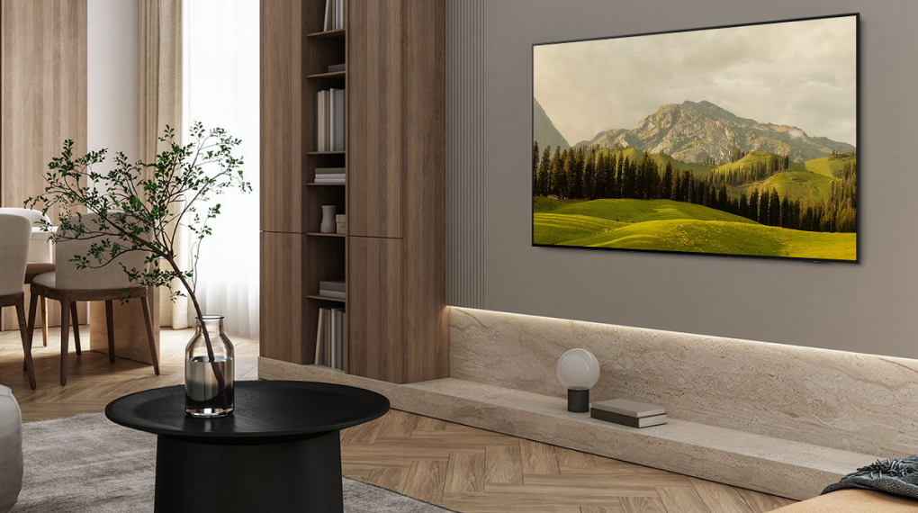 Smart Tivi OLED Samsung AI 4K 77 inch QA77S85F - Thiết kế