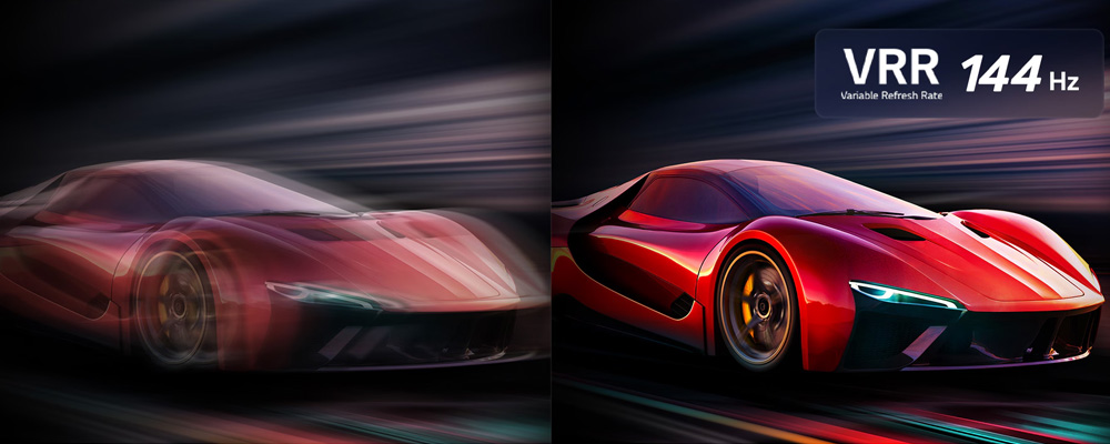 Tính năng 144Hz VRR trên Smart Tivi LG QNED 100QNED86AS