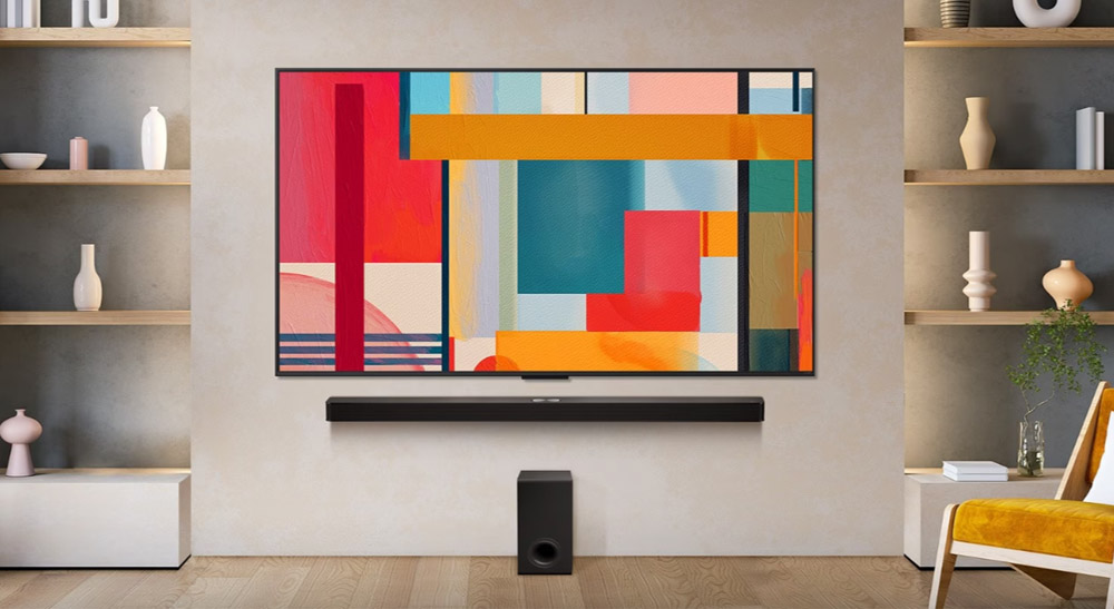 Thiết kế sang trọng của Smart Tivi LG QNED 100QNED86AS