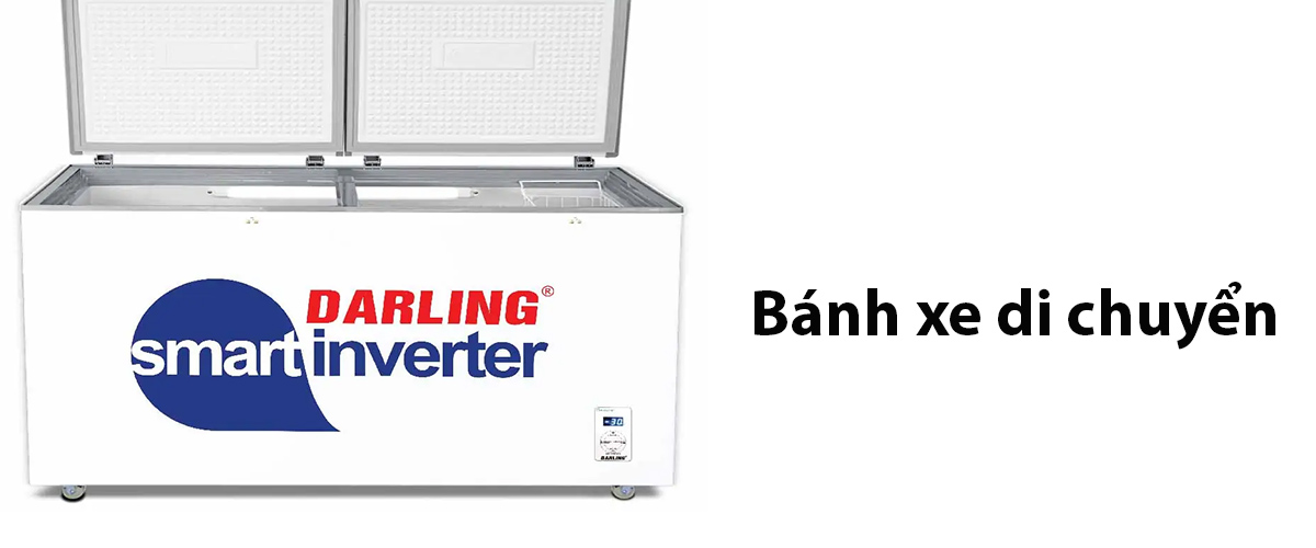 Bánh xe di chuyển dễ dàng