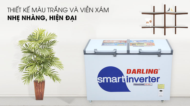Tủ đông Darling Inverter 270 lít DMF-3799 ASI - Thiết kế