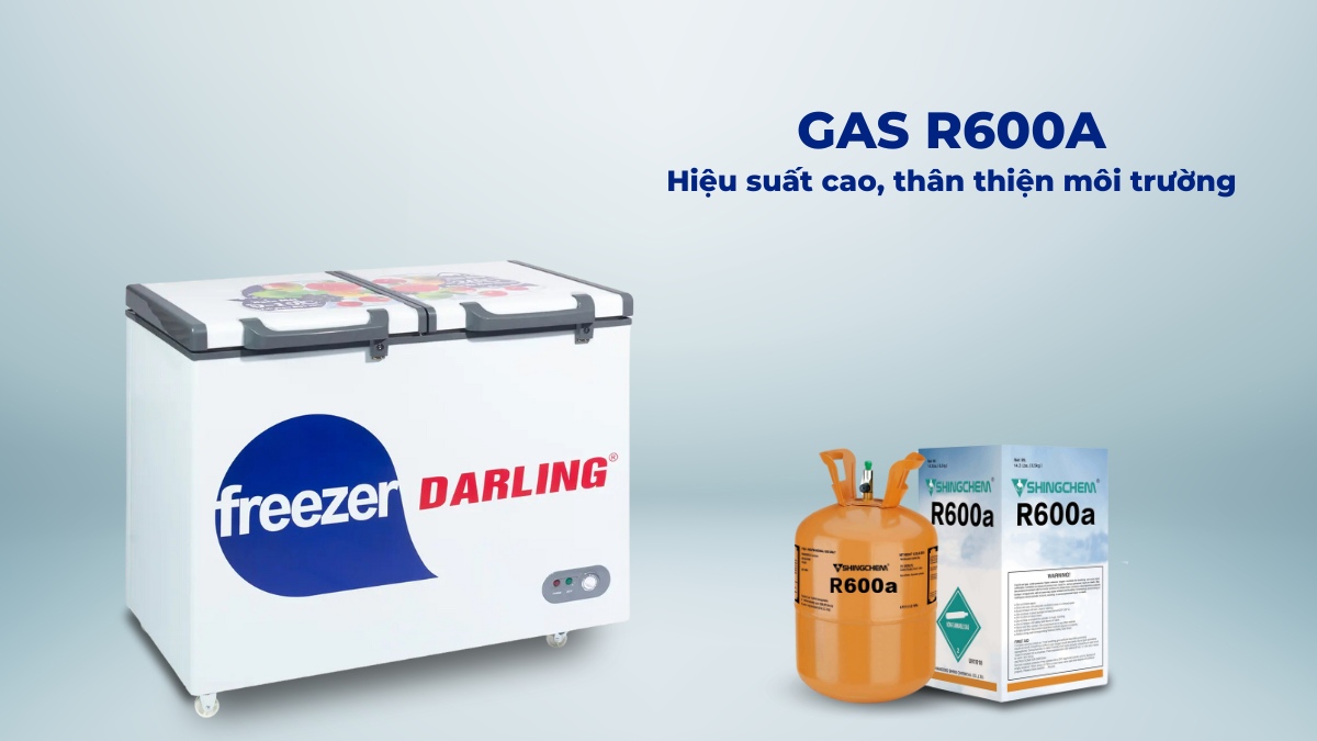 Gas R600a nâng cao hiệu quả làm lạnh cho thiết bị