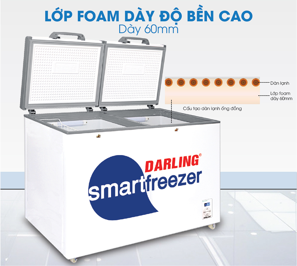 tủ đông smart freezer 3699WS-2