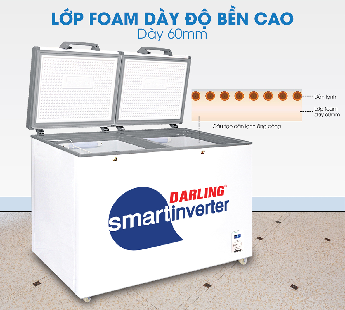 tủ đông inverter