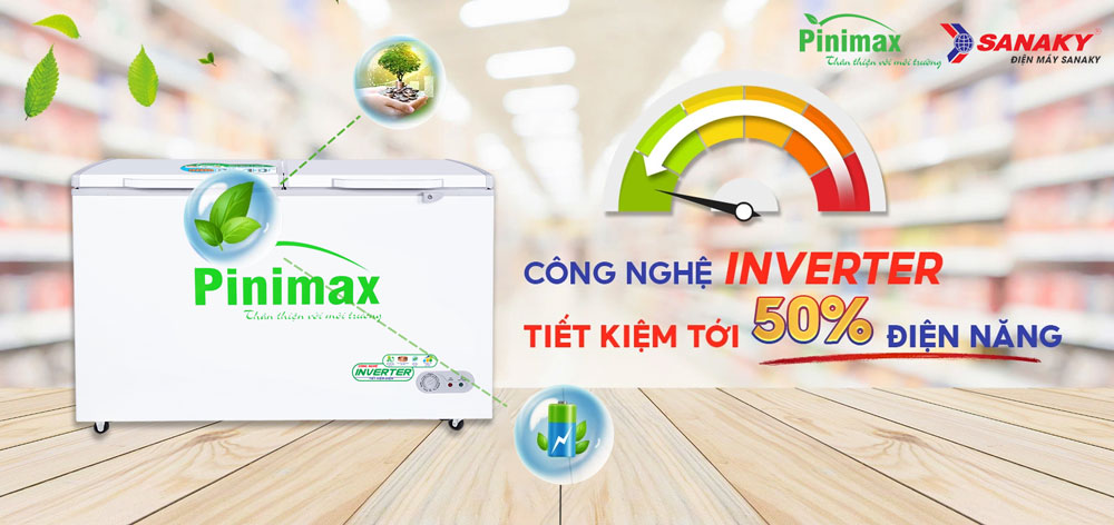 Tủ đông Pinimax PNM-59AF3 inverter