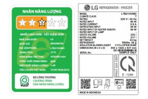 Tủ lạnh LG 217 lít LTB21SVMD
