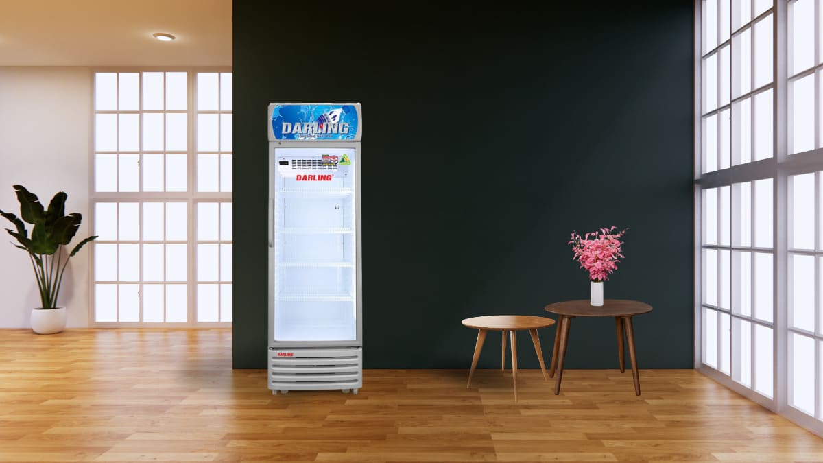 Tủ Mát Darling Inverter 380 Lít DL-3600A5 sở hữu thiết kế tối giản