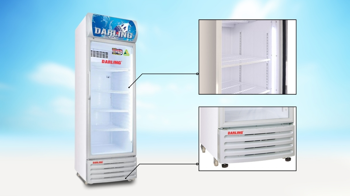 Một số tiện ích trên Tủ Mát Darling Inverter 400 Lít DL-4000A3
