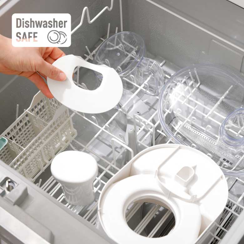 Máy ép hoa quả Panasonic MJ-CS101WRA - Dùng được cho cả máy rửa bát