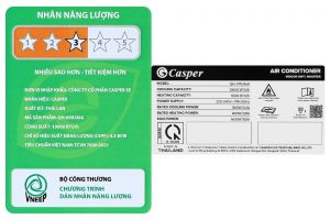 Máy lạnh 2 chiều Casper Inverter 1 HP QH-09IU36A