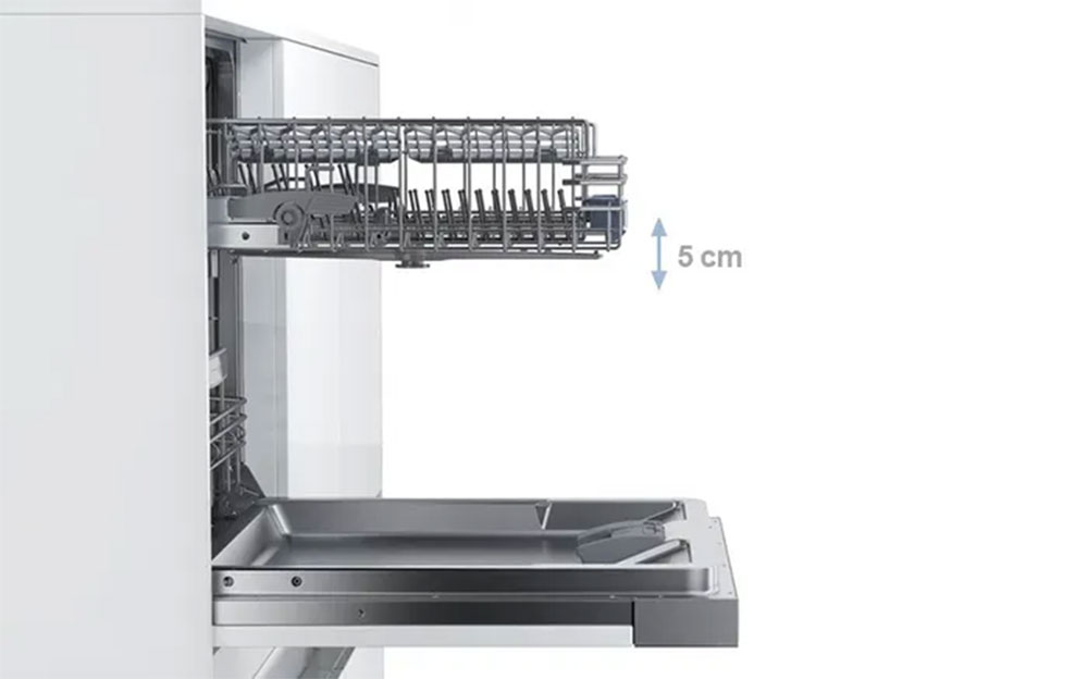 Hệ thống RackMatic ba tầng điều chỉnh linh hoạt giỏ chứa