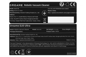Robot hút bụi lau nhà Dreame D20 Ultra