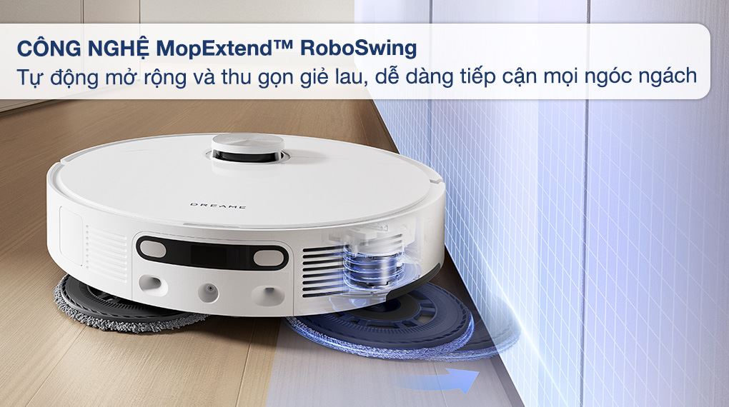 Công nghệ MopExtend RoboSwing - Robot hút bụi lau nhà Dreame L10S Ultra Gen 2.0