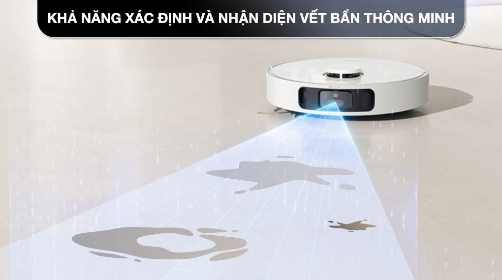 Robot hút bụi lau nhà Dreame L30S Ultra - Nhận diện độ bẩn