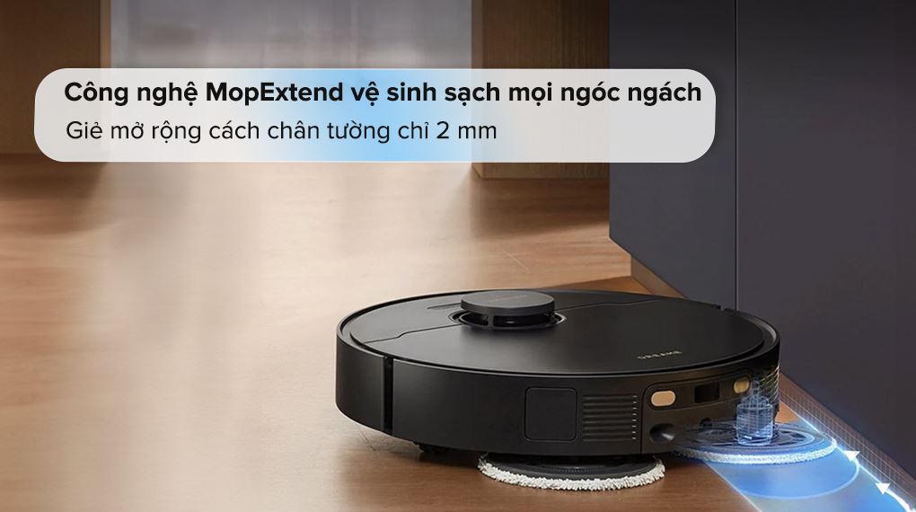 Robot hút bụi lau nhà Dreame X30 Ultra - Công nghệ MopExtend