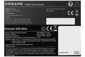 Robot hút bụi lau nhà Dreame X40 Ultra