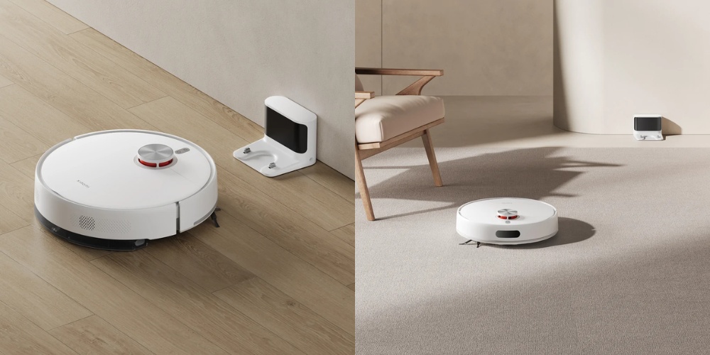 Robot Hút Bụi Lau Nhà Xiaomi Vacuum S40 được thiết kế nhỏ gọn
