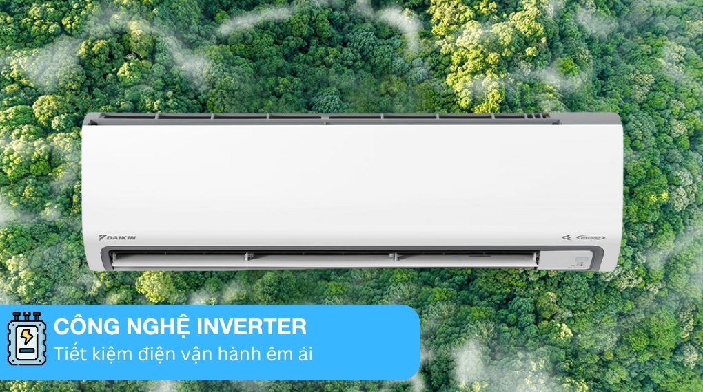 Máy lạnh Daikin Inverter 3 HP FTKF71ZVMV - Công nghệ tiết kiệm điện