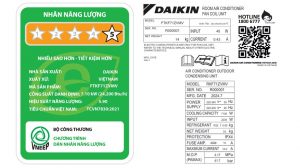 Máy lạnh Daikin Inverter 3 HP FTKF71ZVMV