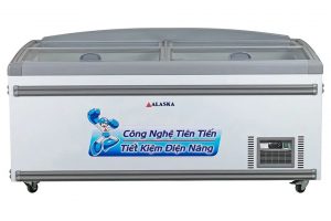Tủ đông nằm kính phẳng Alaska 450 lít KN 450